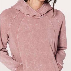 Lululemon Scuba pullover Hoodie in washed quicksand